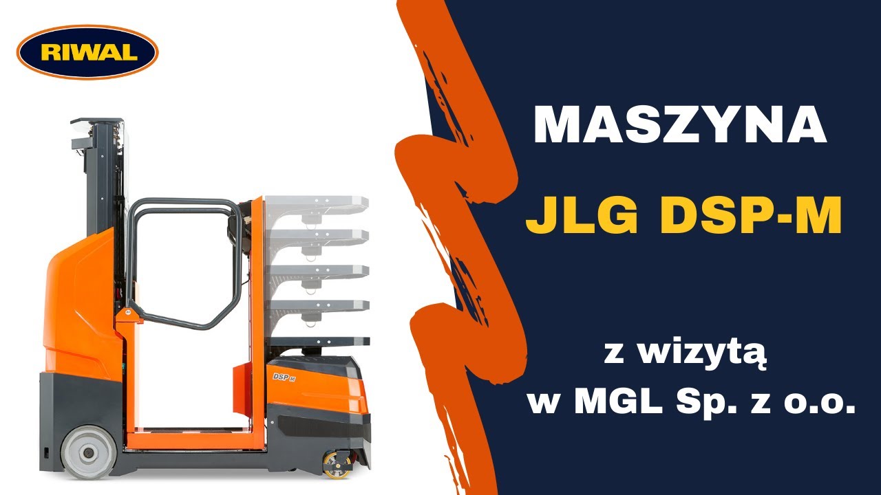 Riwal  - JLG DSP M - maszyna do kompletacji towaru