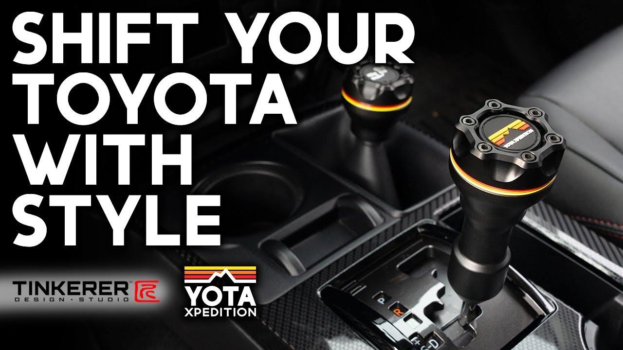 The Best Shift Knob For Your Toyota! Tinkerer Designs x Yota Xpedition
