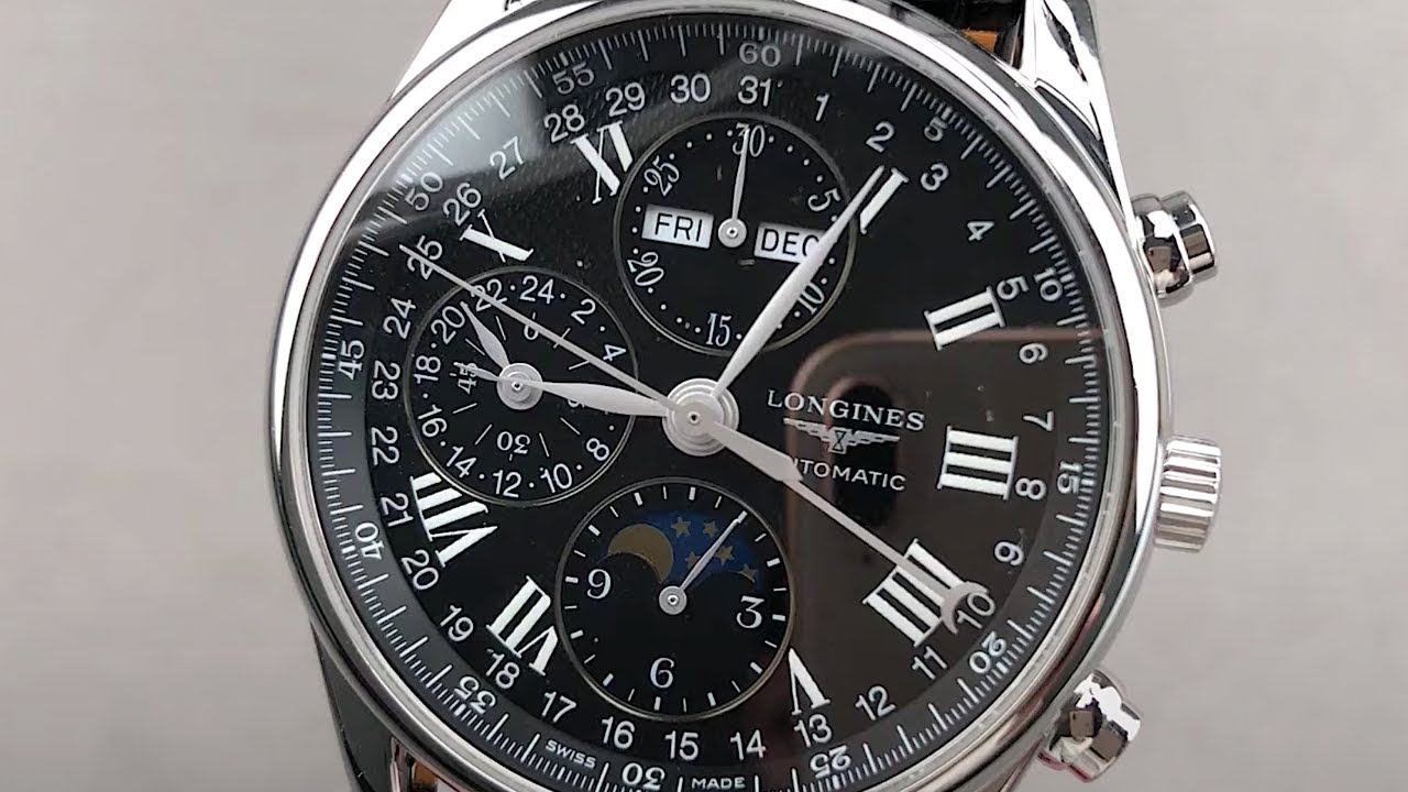Longines Master Complete Calendar Moonphase L2.673.4.51.7 Longines Watch Review