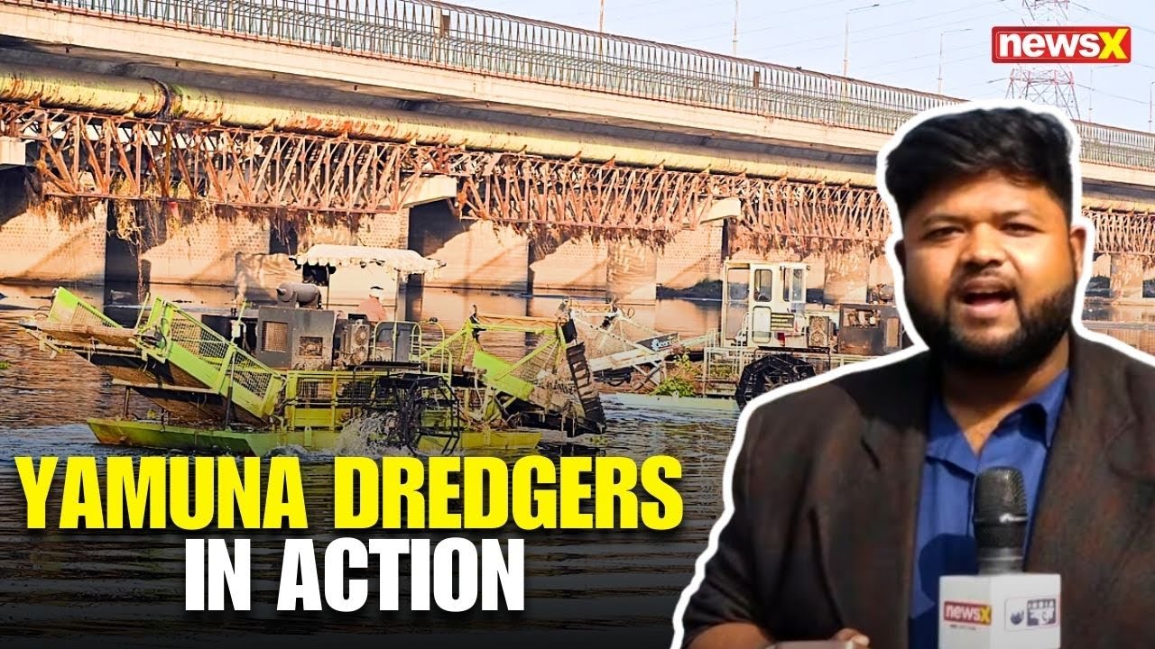How Dredgers Work? | Case Study on Yamuna Clean-Up Tech | NewsX