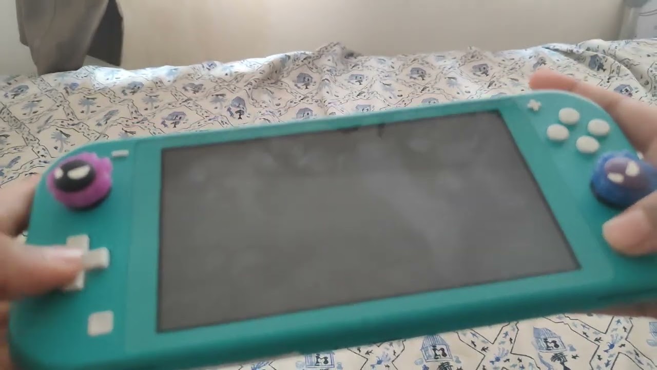 Nintendo switch lite ASMR(turn ur volume to full)
