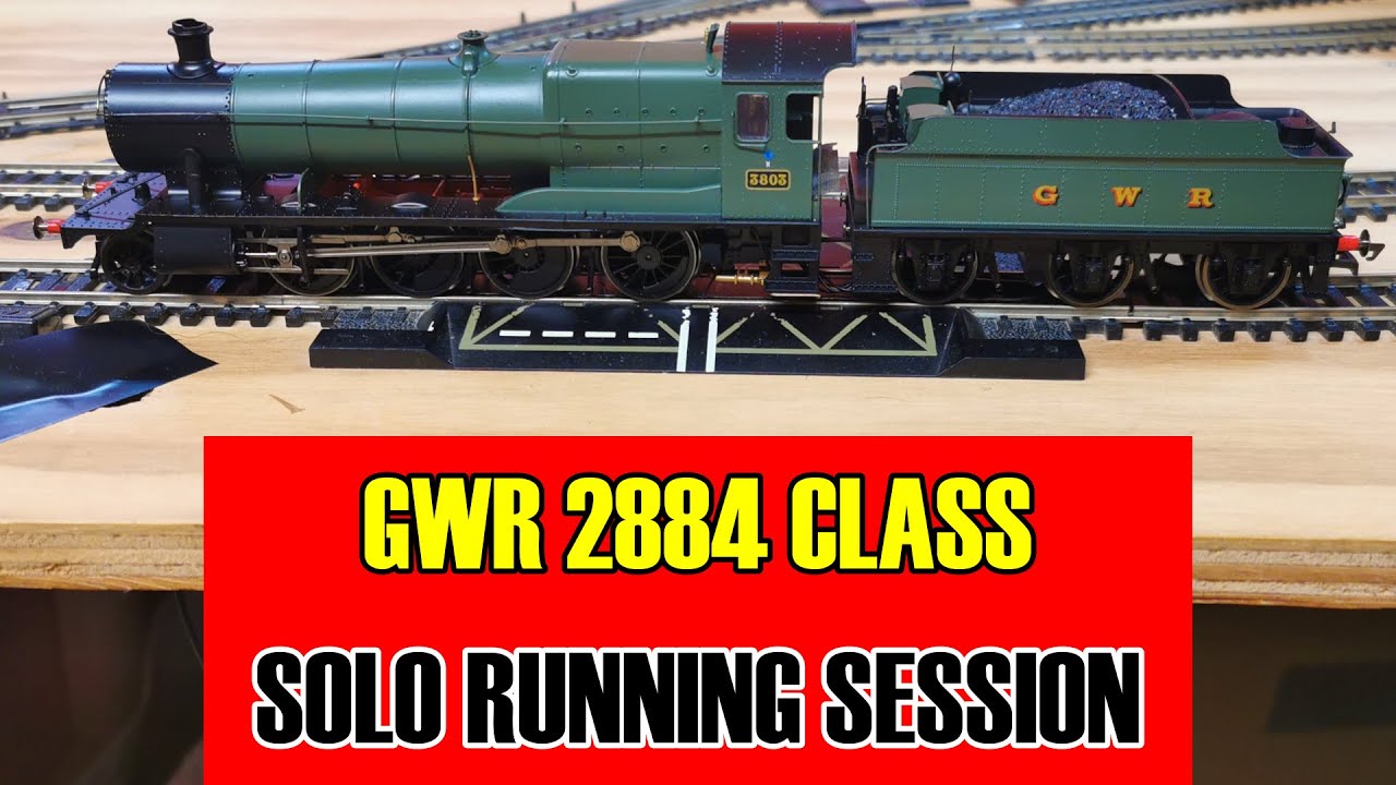 GWR 2884 CLASS SOLO RUNNING SESSION