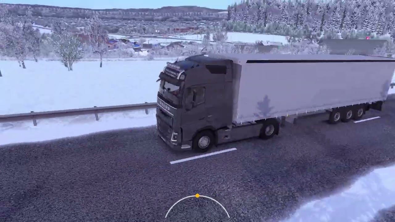 ETS2 Новоалександровка_Тюмень ч. 3
