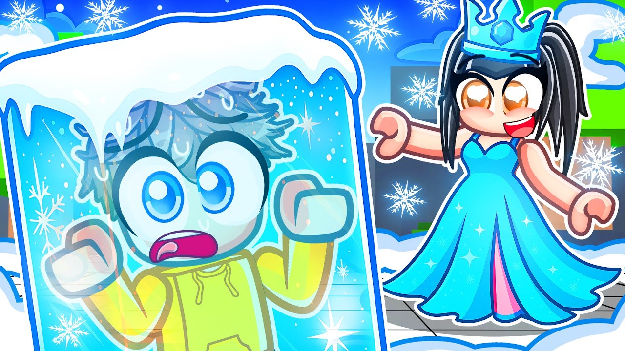 ICE QUEEN has a CRUSH on me in Roblox Strongest Battlegrounds!