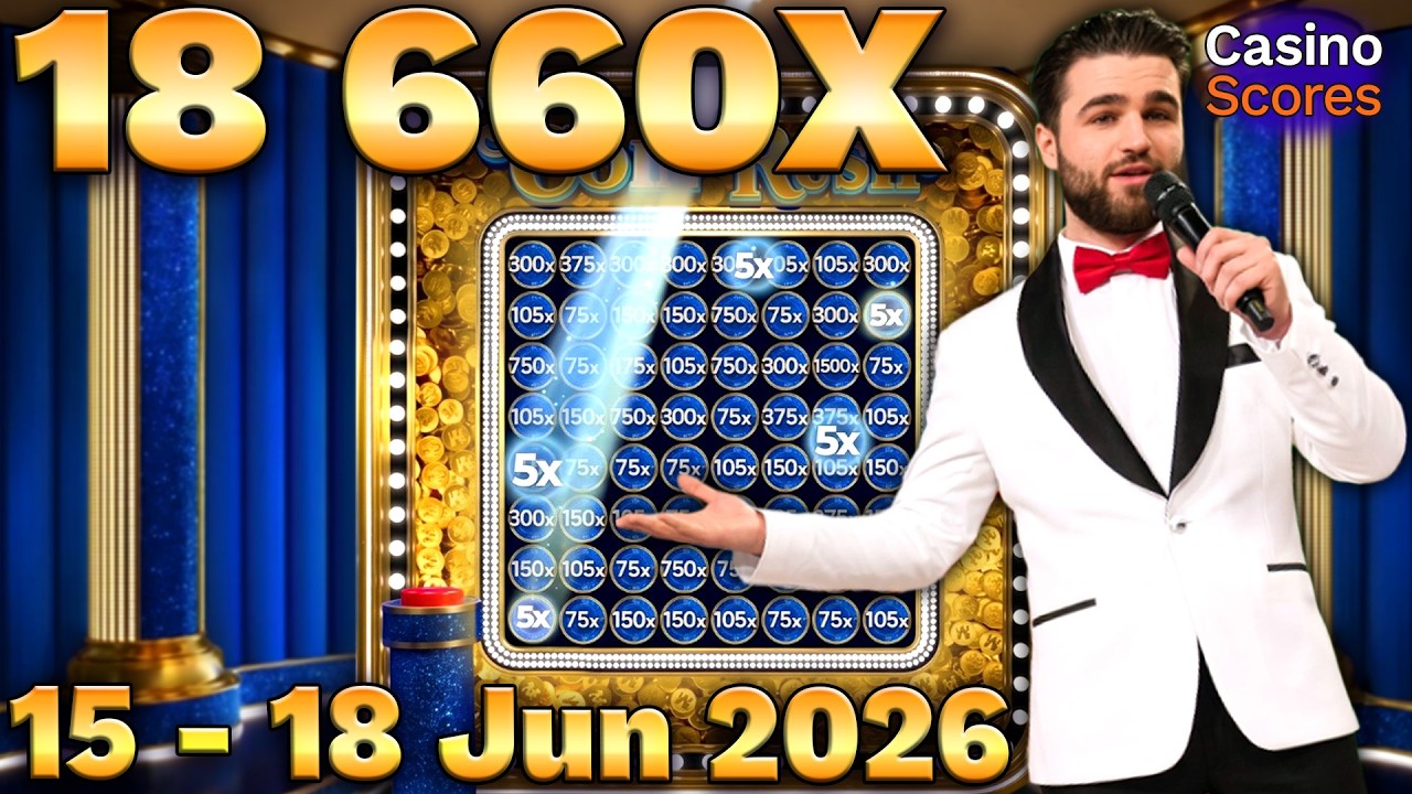 Крупные выигрыши в Red Door Roulette, Coin Rush и другие (15&ndash;18 июня 2026 г.)