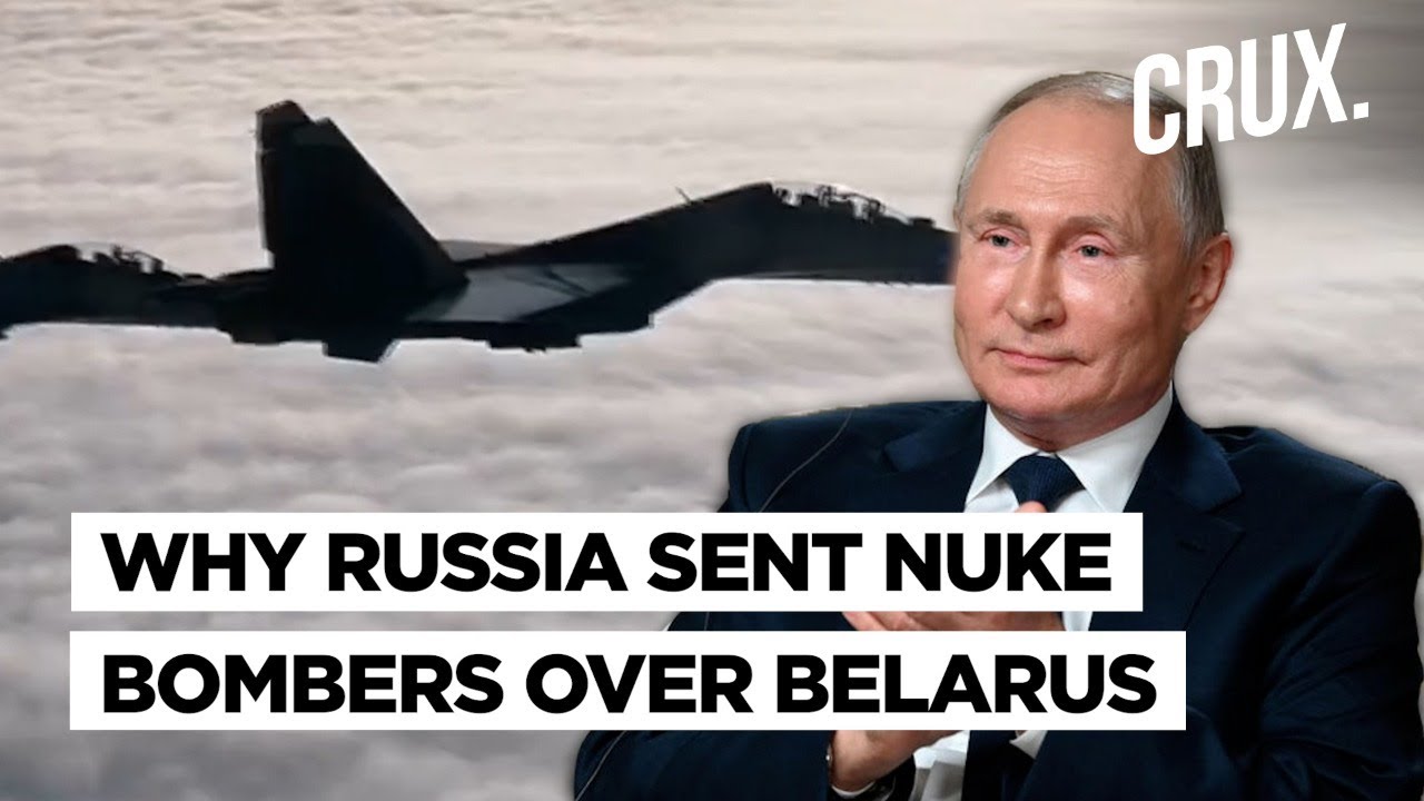 Russia Sends Nuclear-Capable Bombers Over Belarus Amid Fears Of Moscow Using Minsk To Invade Ukraine