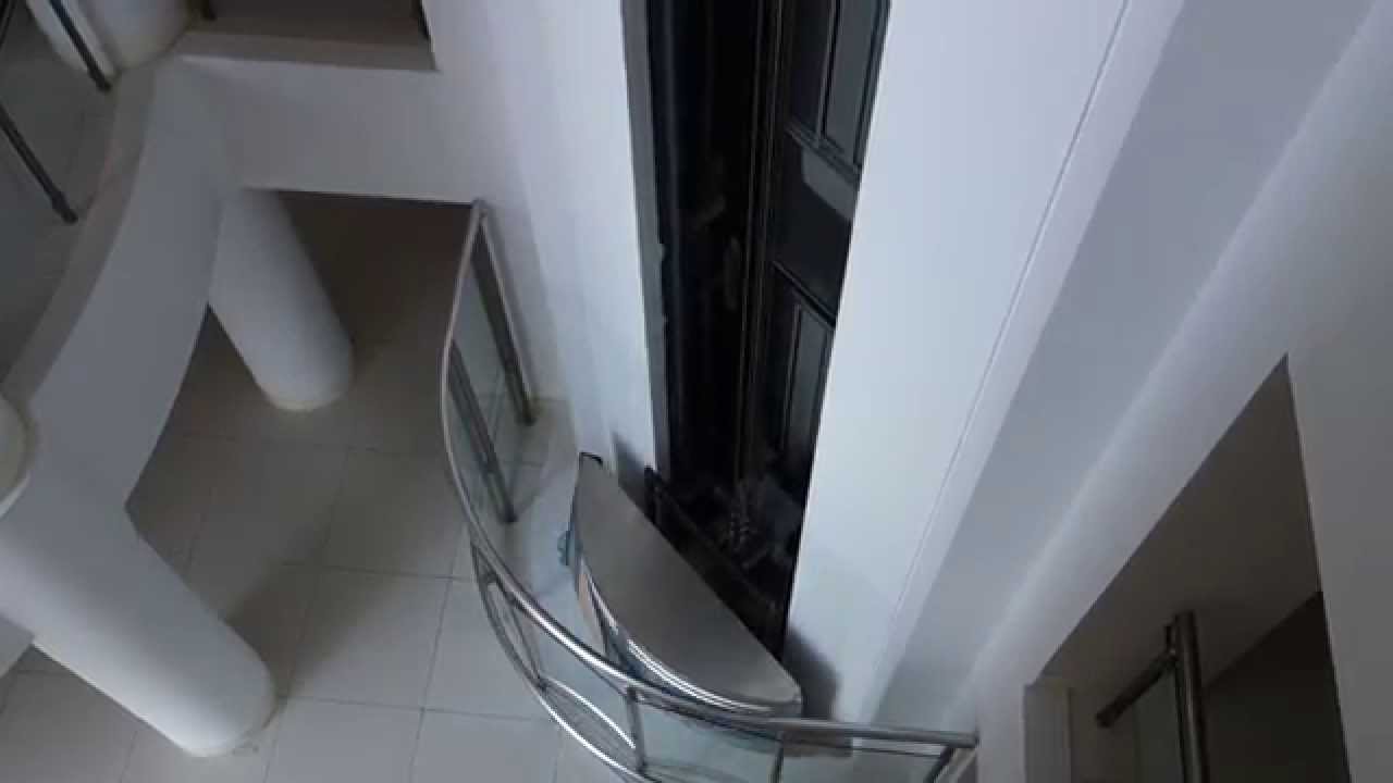 Dedicated to Russian Elevators: Amazing High-Rise Glass ThyssenKrupp Elevator