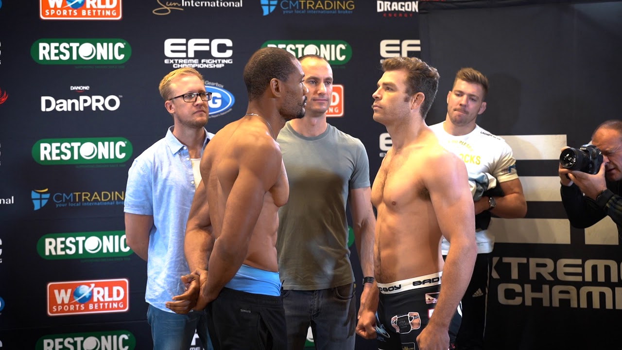 EFC 84 Weigh-In