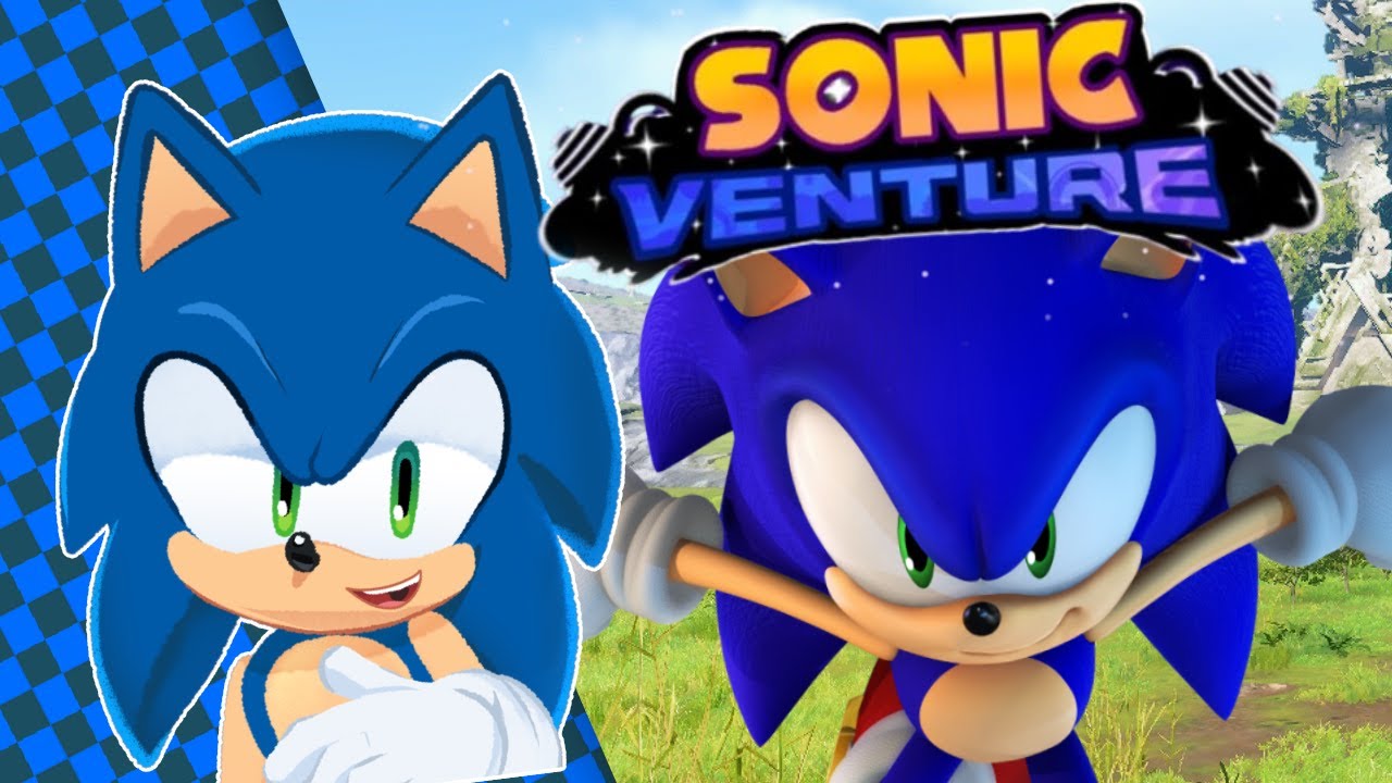 SONIC PLAYS SONIC VENTURE! ROBLOX SONIC FANGAME!