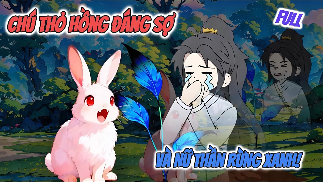 Chú Thỏ Hồng Đáng Sợ và Nữ Thần Rừng Xanh!