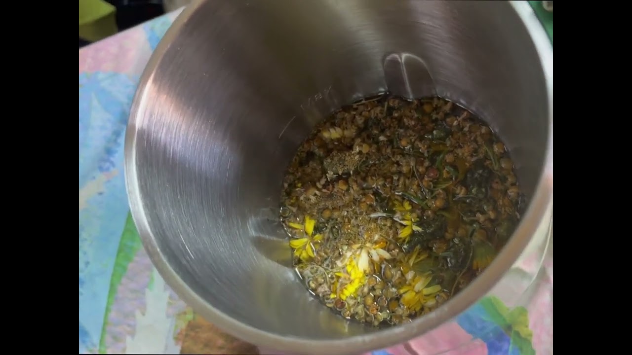 Kitchen Apothecary making coconut salve with Nebula Infusion Chef