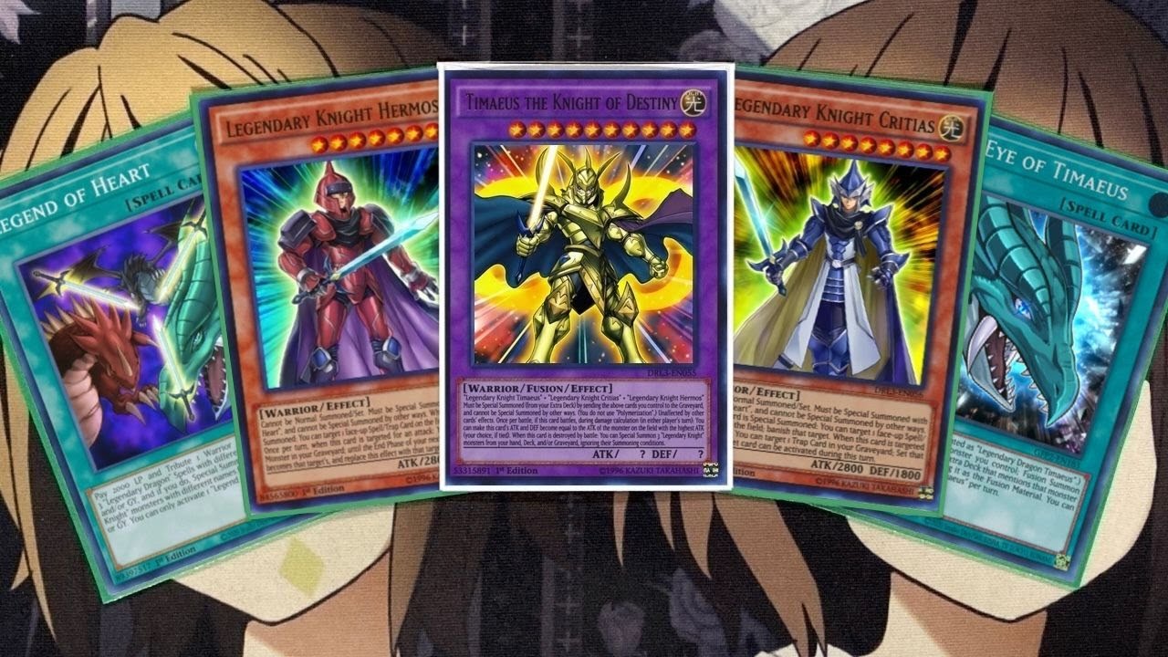 Мой профиль колоды Legendary Knights Yugioh на январь 2025 г.