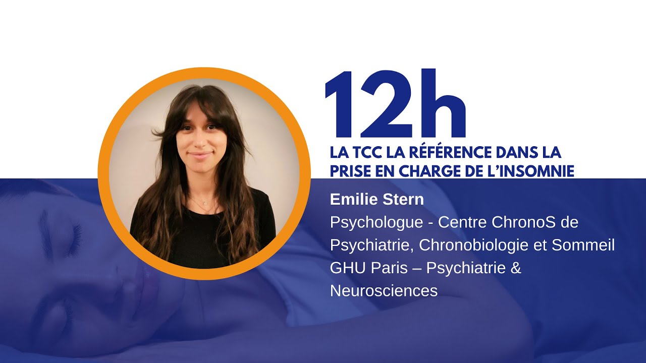 La TCC la référence dans la prise en charge de l’insomnie (Webinaires du 18 mars 2022)