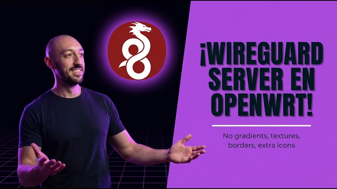 17. Servidor VPN WireGuard en OpenWrt: acceso privado a tu red