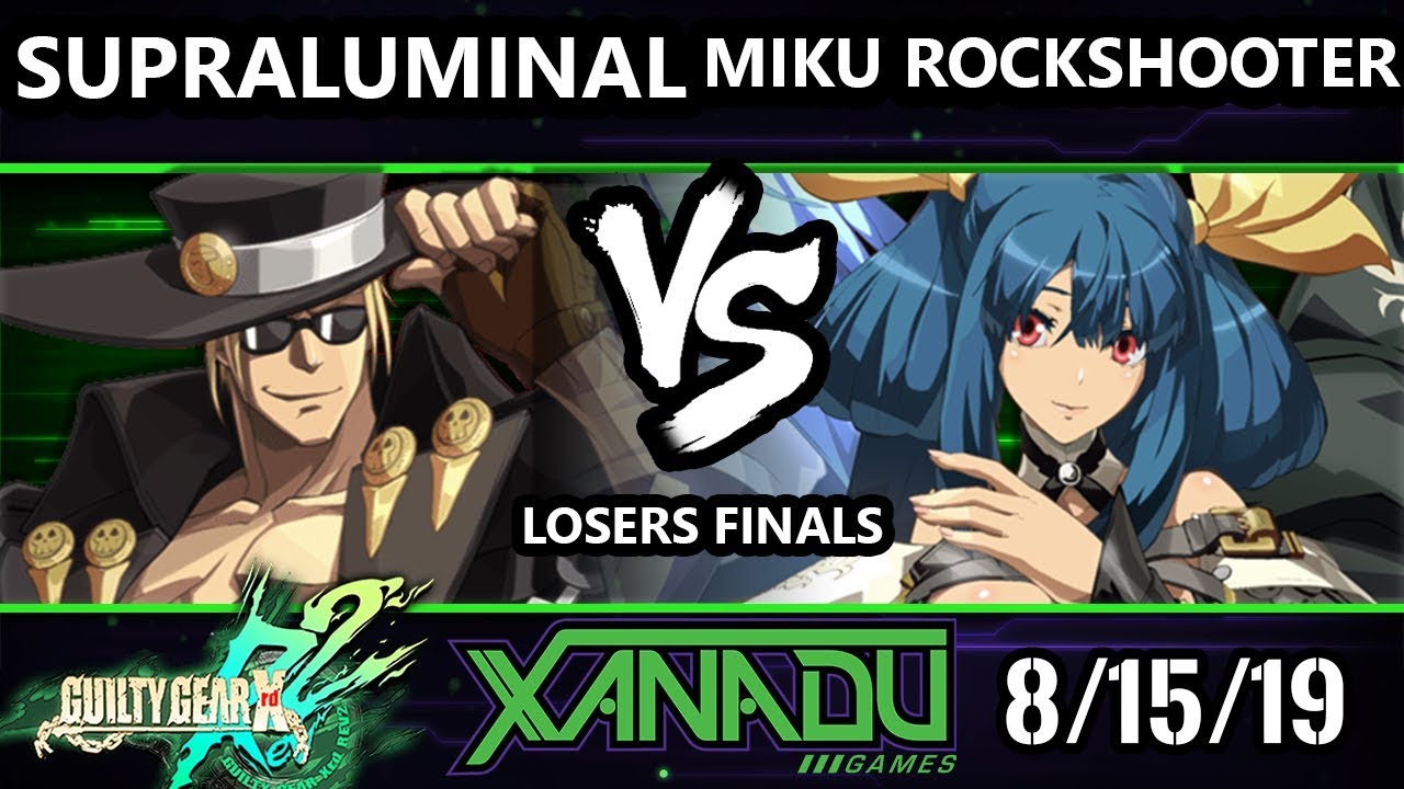 F@X 315 GGXRD2 - Supraluminal (Johnny) Vs. Miku RockShooter (Dizzy) Guilty Gear XRD Losers Finals