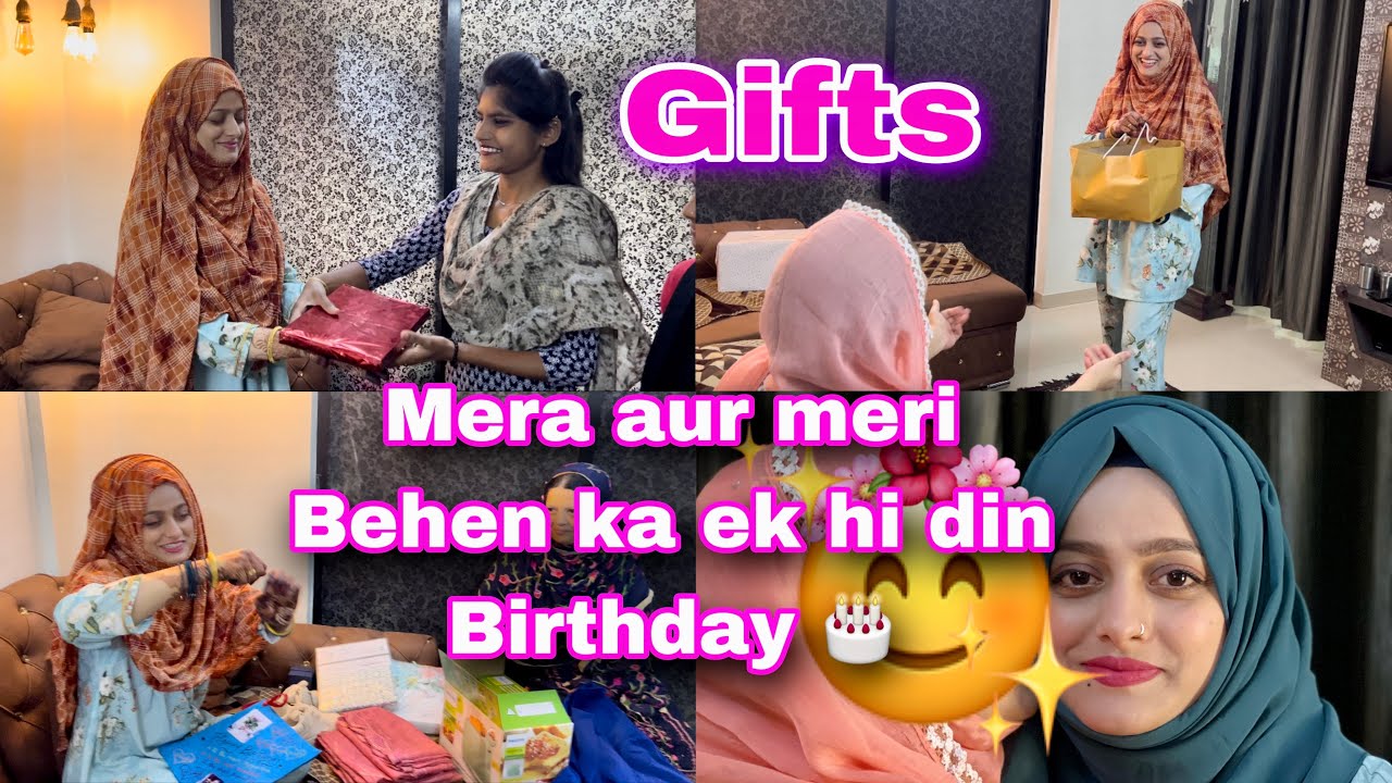 Birthday Gifts 🎁 Shukran Allah ❤️#meenazfam #gifts #birthday #allah #thankyou #viral #views #vlog