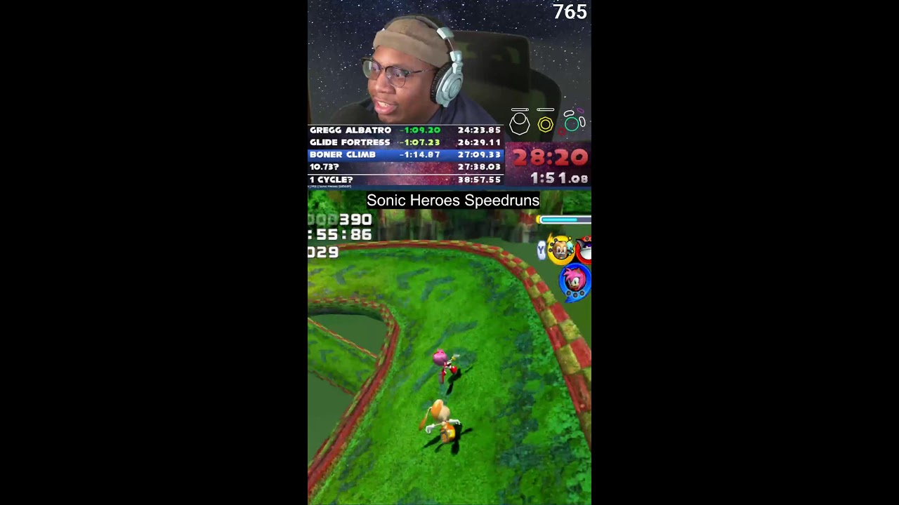 Sonic Heroes Speedrun Derust