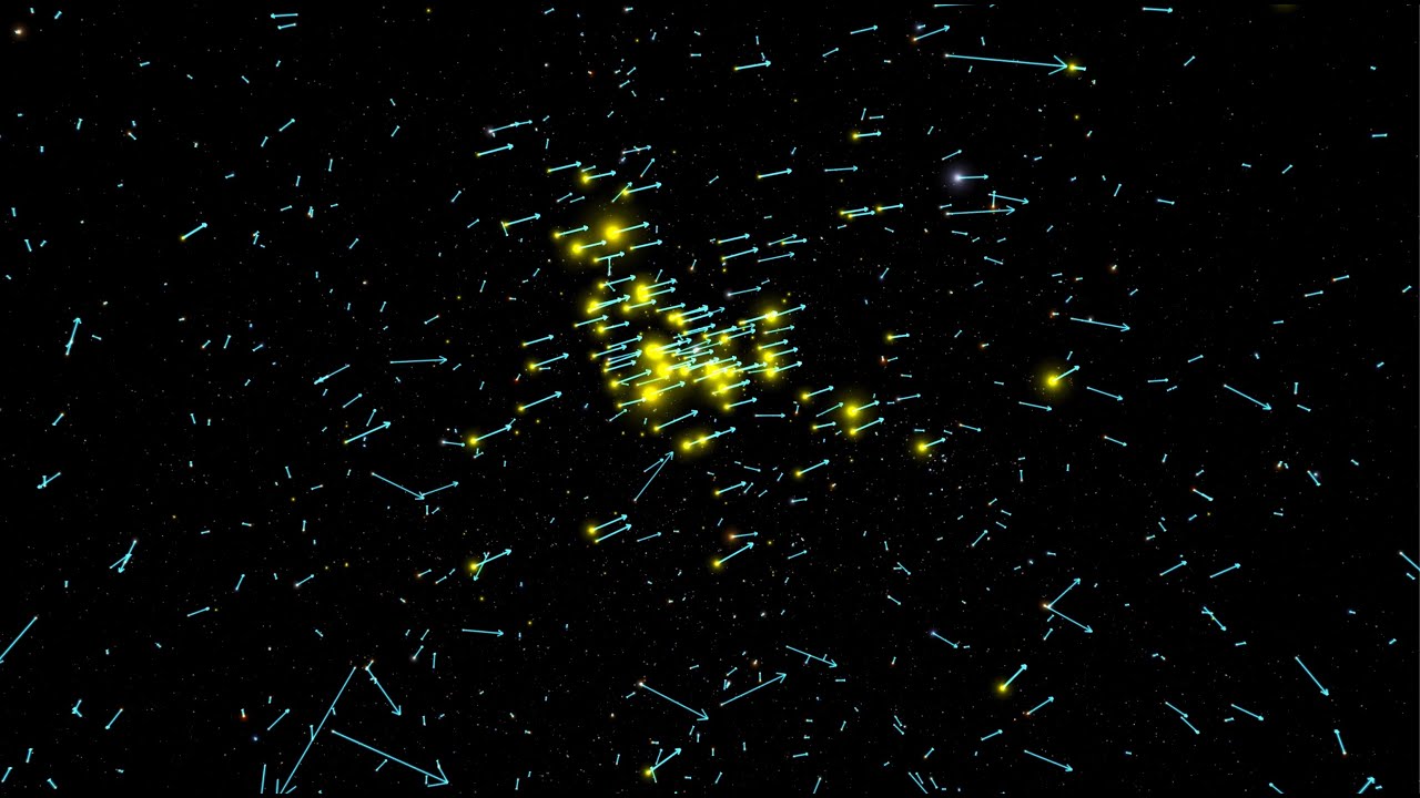 Gaia Early Data Release 3 - Gaia Catalogue of Nearby Stars - fly-through