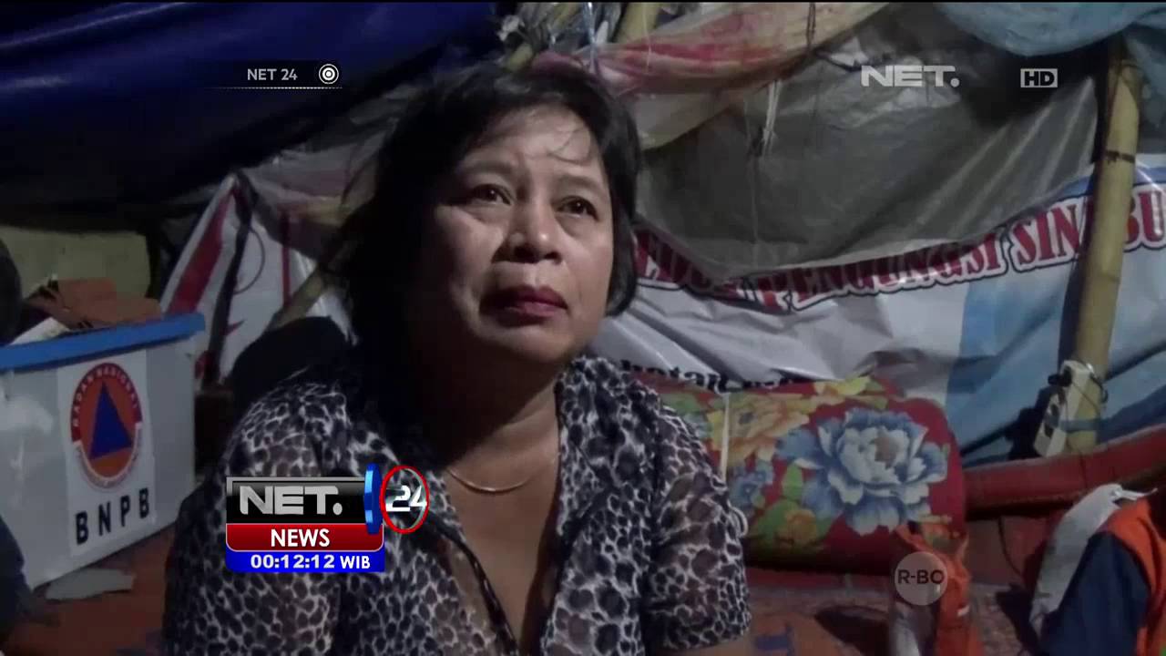 Kota Berastagi Penuh Lumpur Abu Vulkanik - NET24