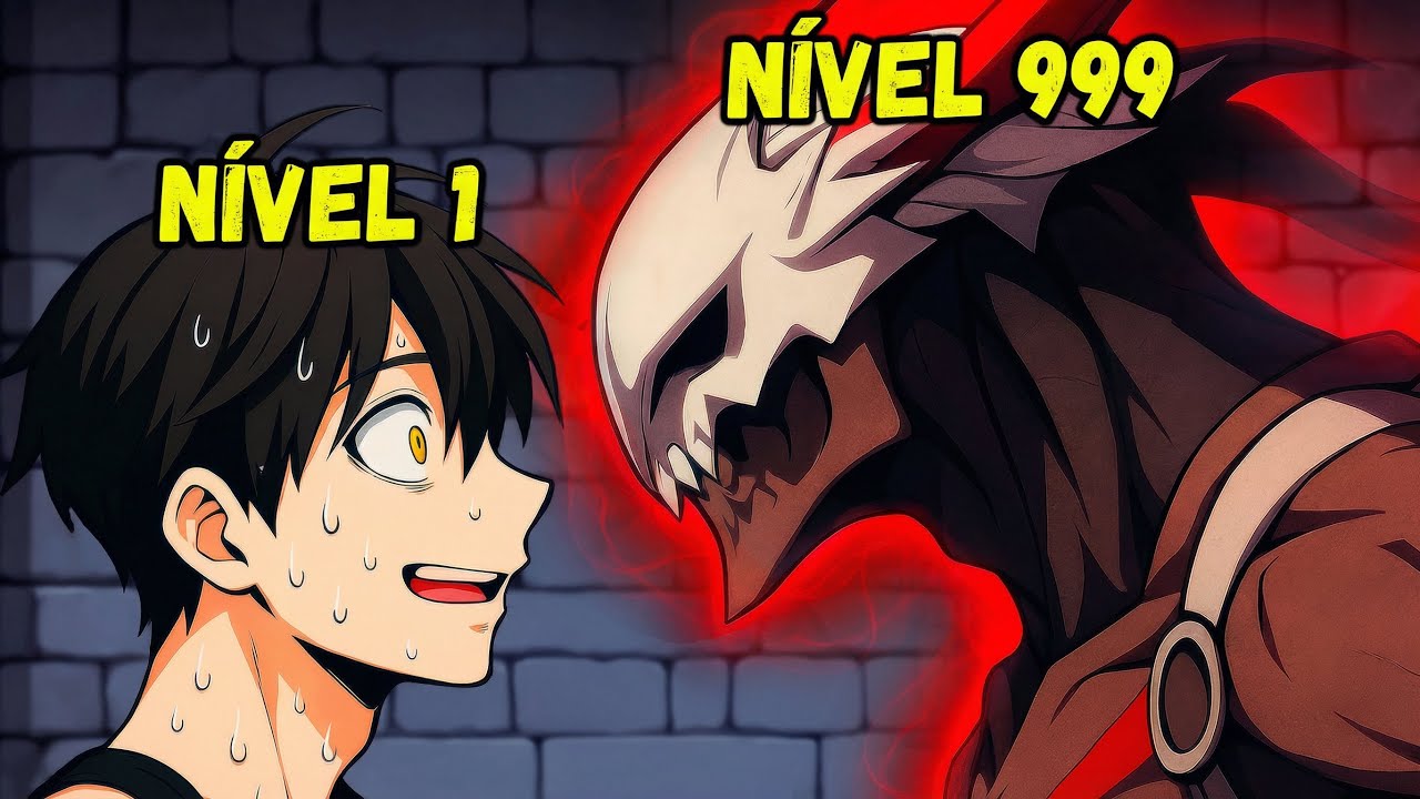 Quando Um Caçador De Nível 1 Absorve Monstros De Nível 999 Para Evoluir | Resumo Mangá