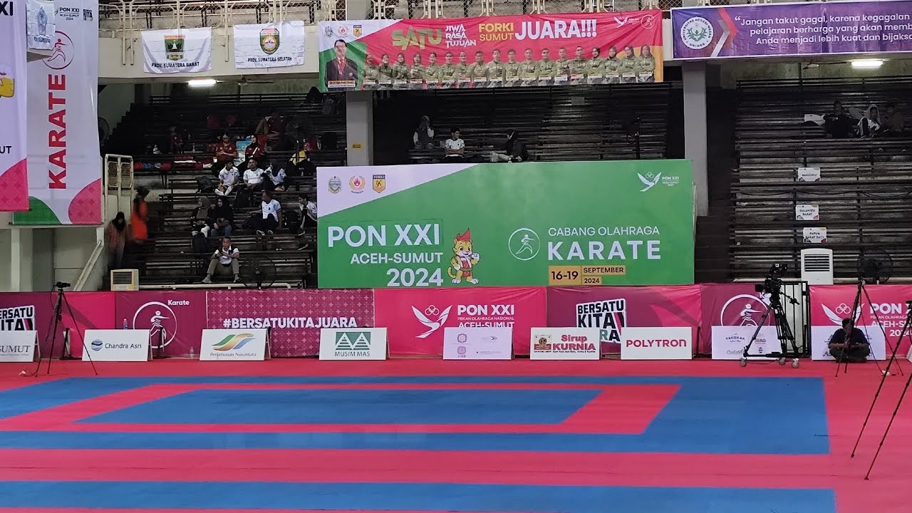 FINAL KATA BEREGU PUTRA DAN PUTRI SERTA PEREBUTAN MEDALI PERUNGGU||PON SUMUT 2024 CABOR KARATE