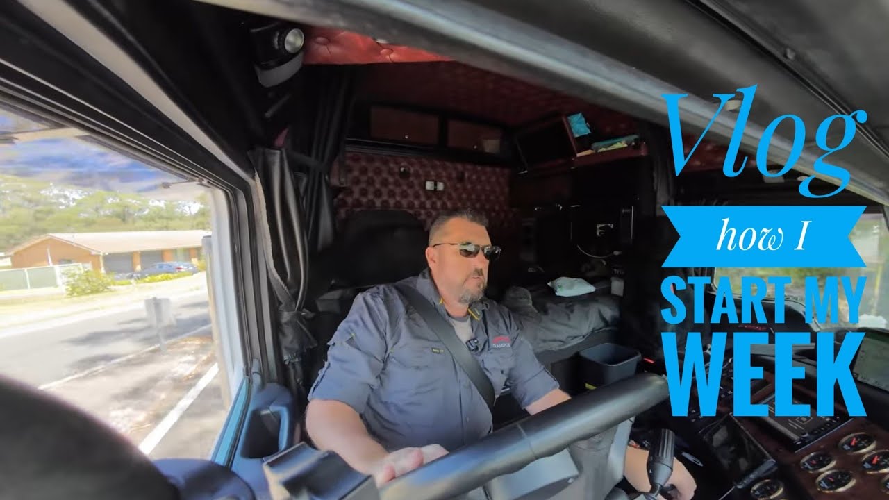 Truck Vlog. The start of my week in the truck.