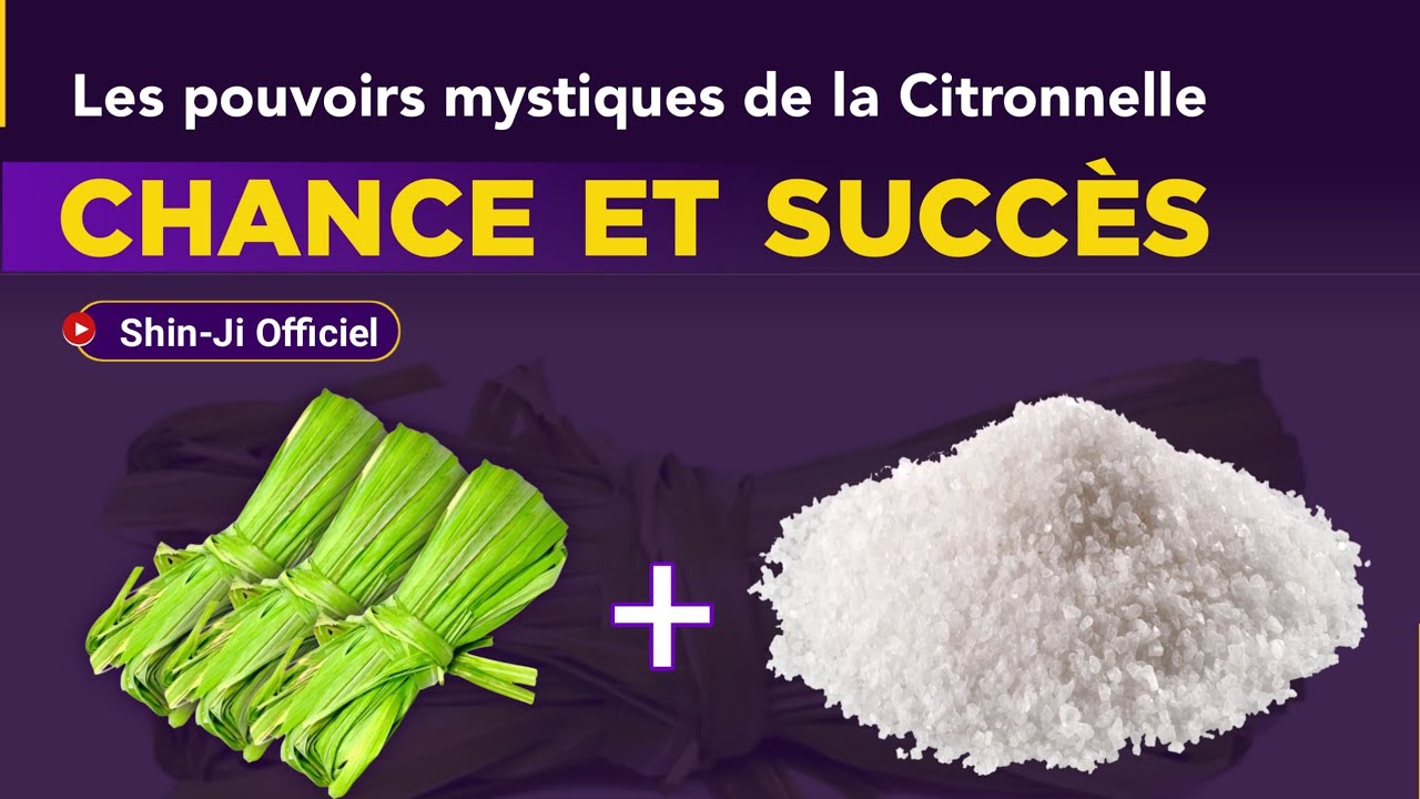Bain de Purification et d'Attirance financi&egrave;re. Les pouvoirs spirituels de la #Citronnelle #bain