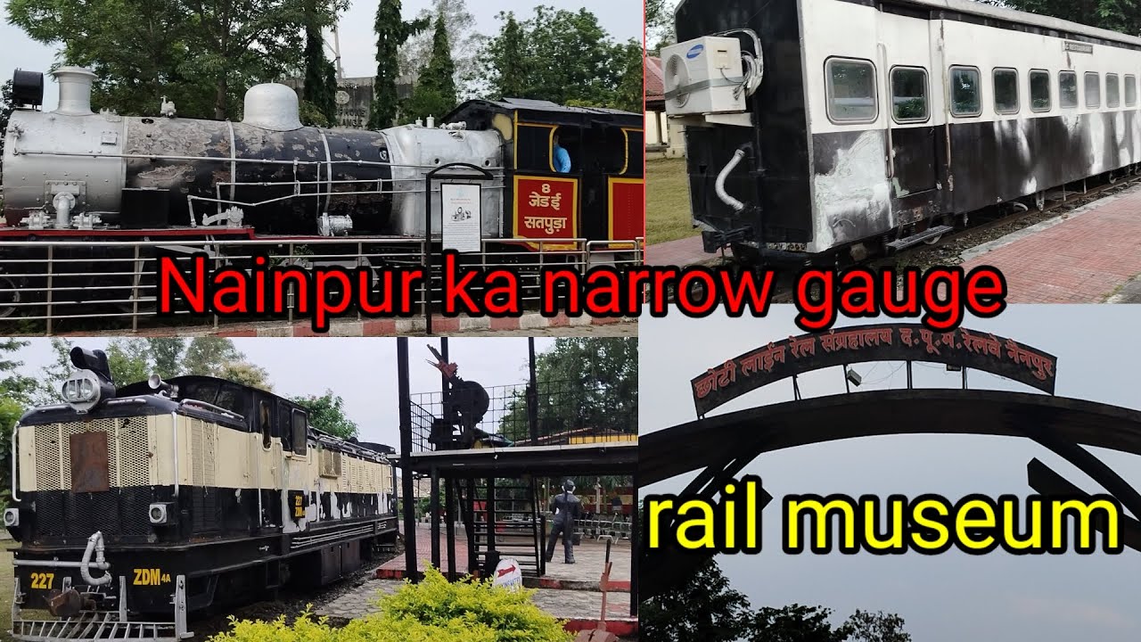 Nainpur narrow gauge🚉🚉🚞🚞🛤️🛤️ railway museum