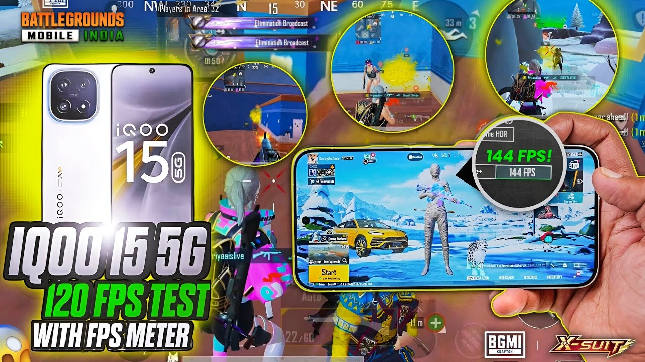 BGMI HOT DROP = Phone Crying? 😱🔥 | iQOO 15 Extreme Test