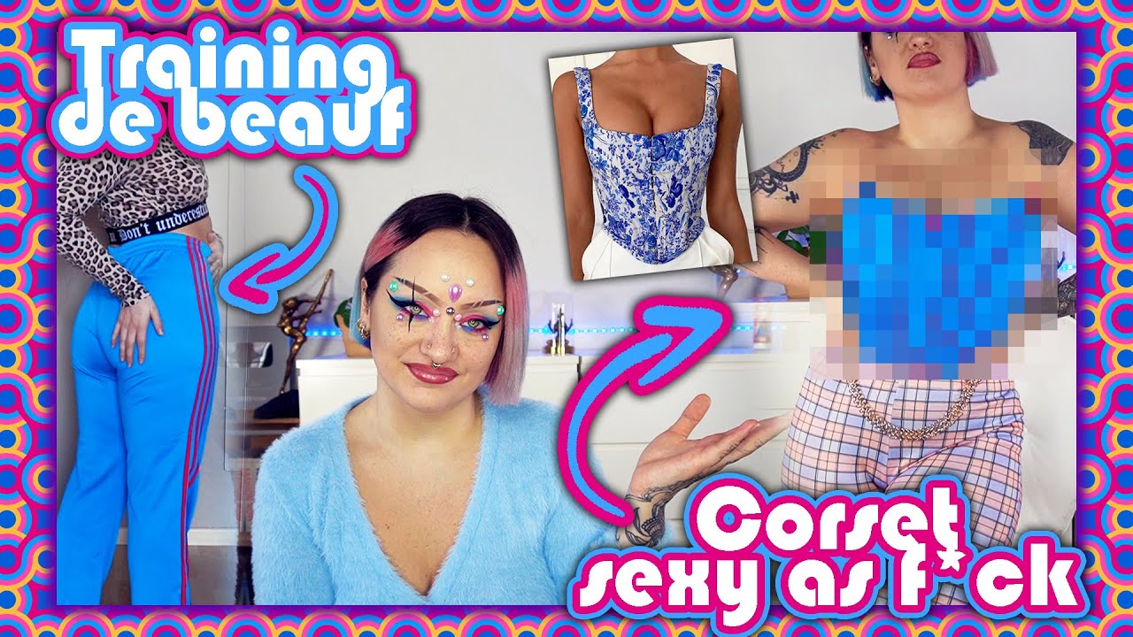 JE TRANSFORME UN TRAINING DE BEAUF EN CORSET TROP SEXY!