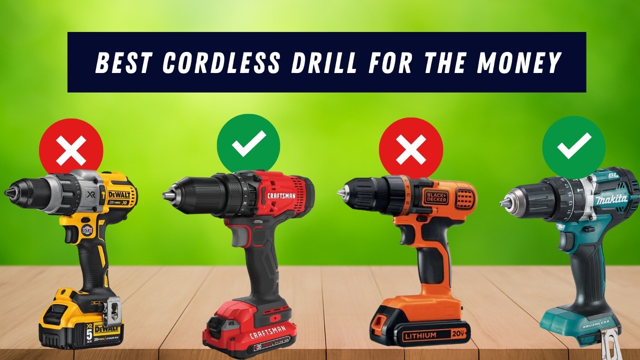 Best Cordless Drill for the Money – Affordable Drills That Actually Perform