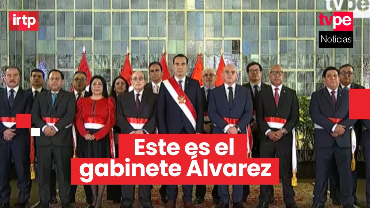 Presidente José Jerí tomó juramento a su nuevo gabinete ministerial
