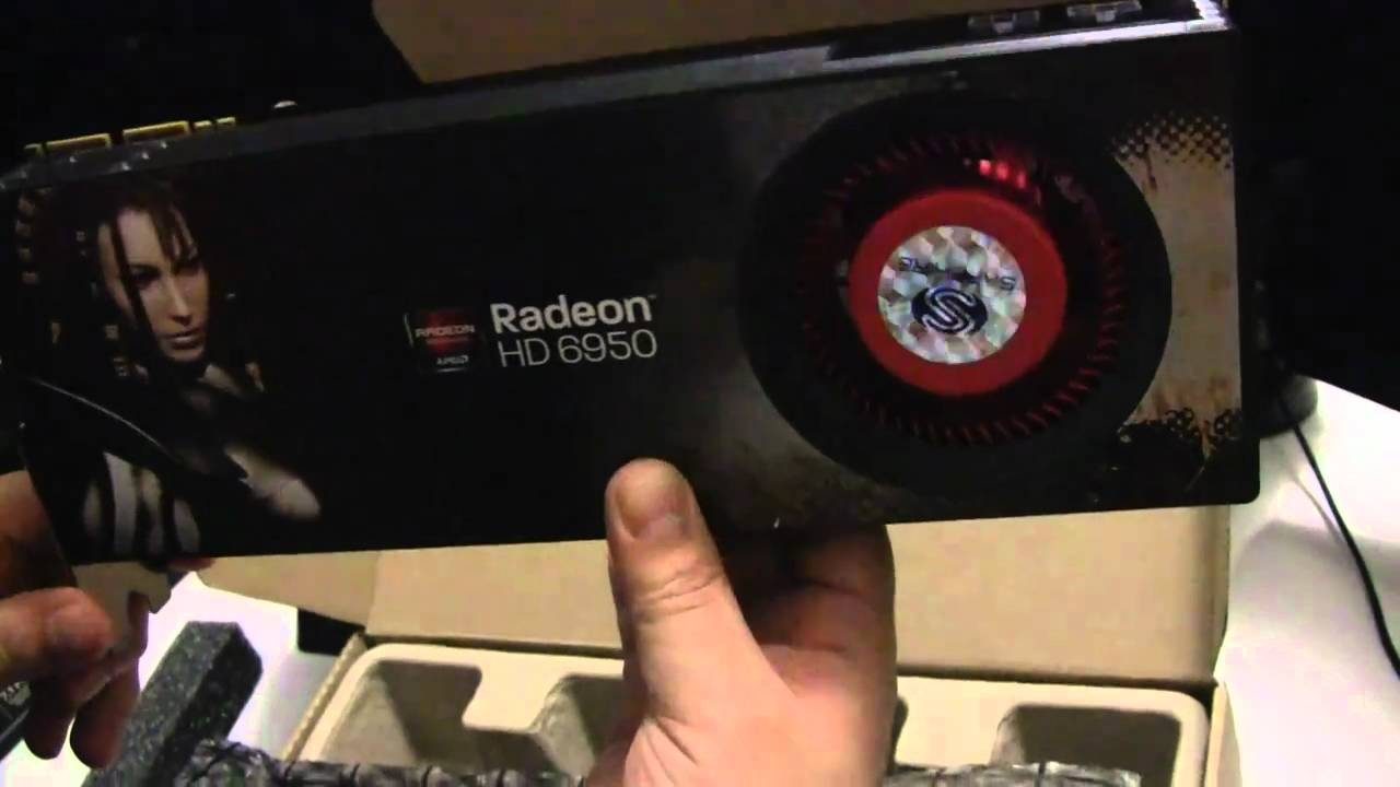 AMD Radeon HD 6950 Unboxing