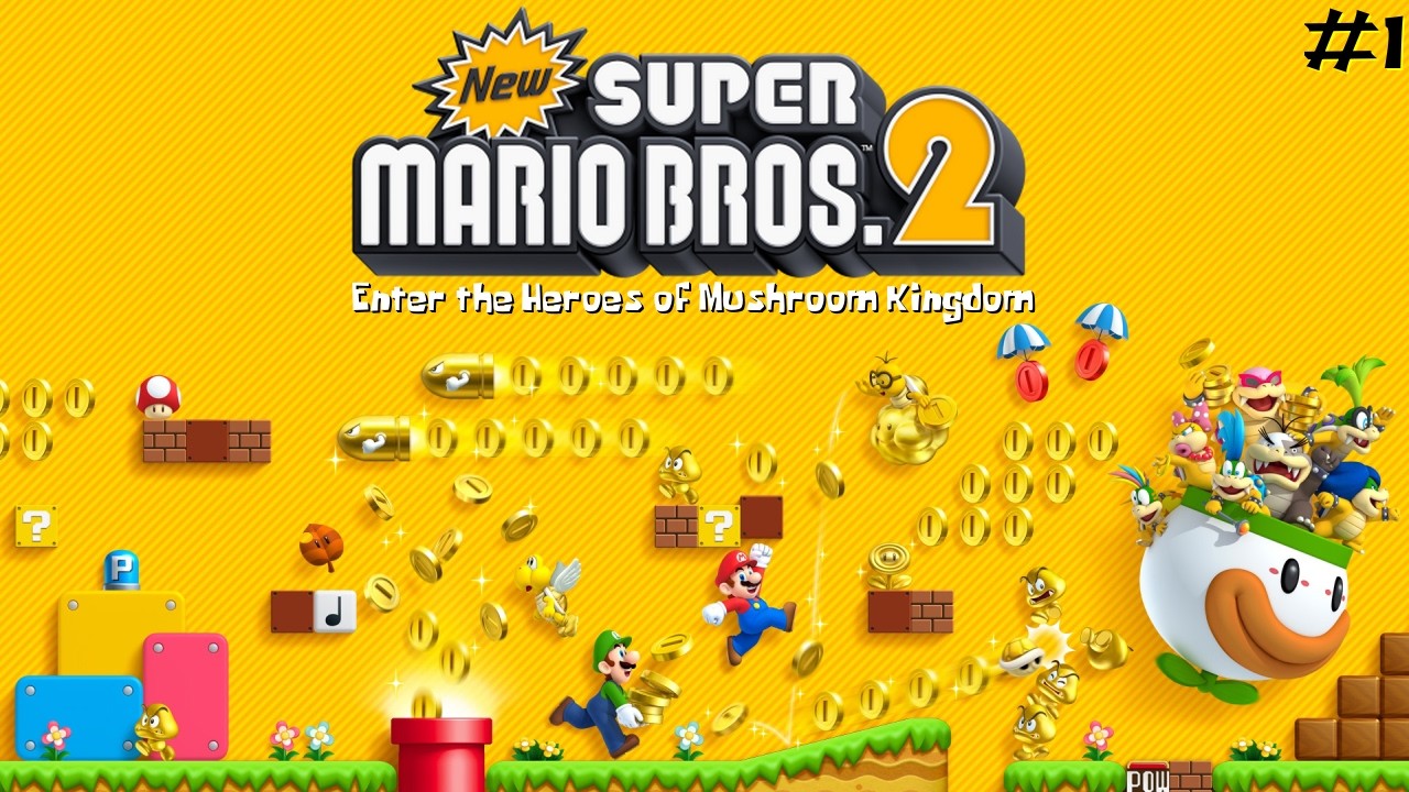 New Super Mario Bros. 2 playthrough [Part 1]