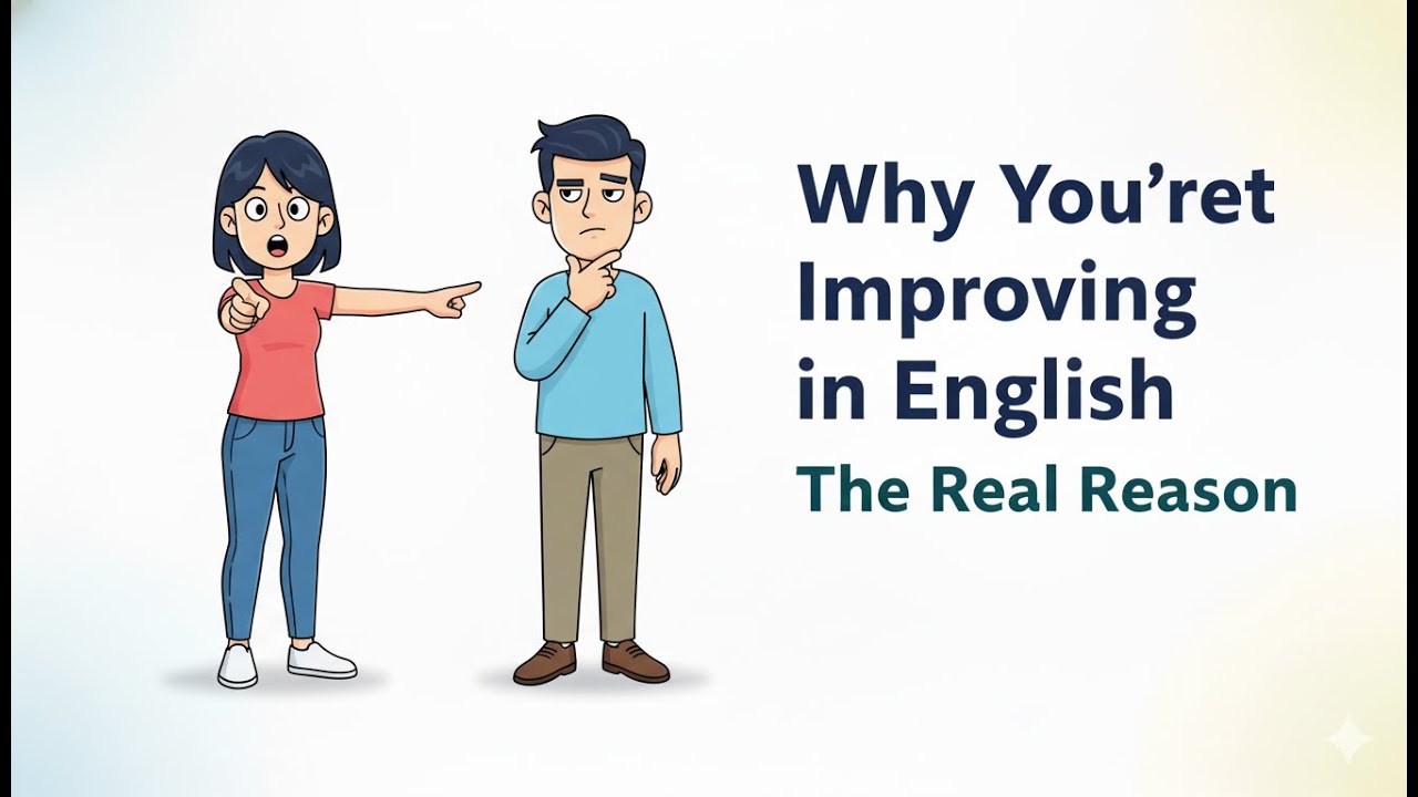 “Why You’re Not Improving in English — The Real Reason”