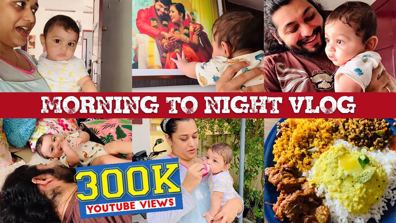 Morning to Night Vlog 🥰  Full Day with Kannappan -Part 1 ll Parvathy R Krishna