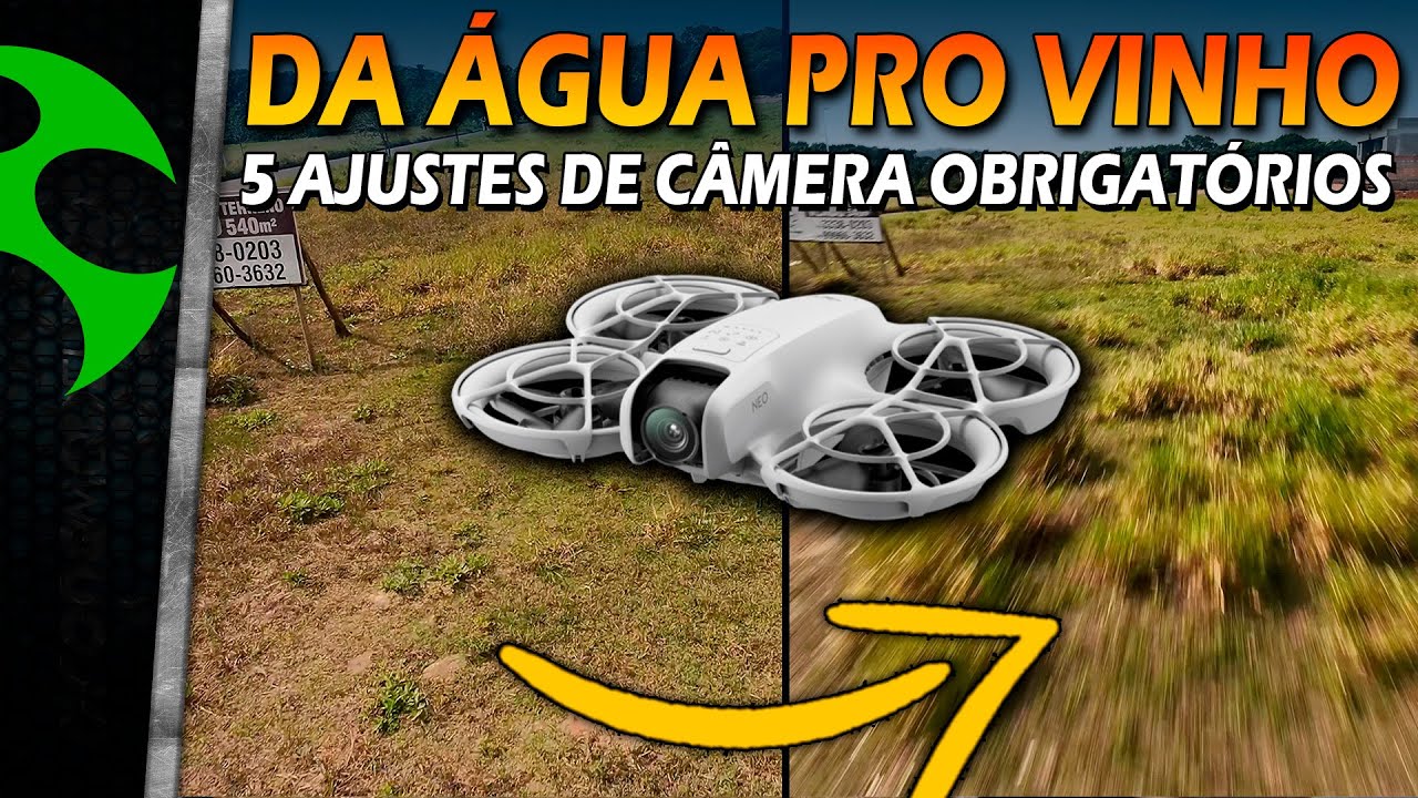5 DICAS para melhorar (MUITO) as imagens do DJI NEO