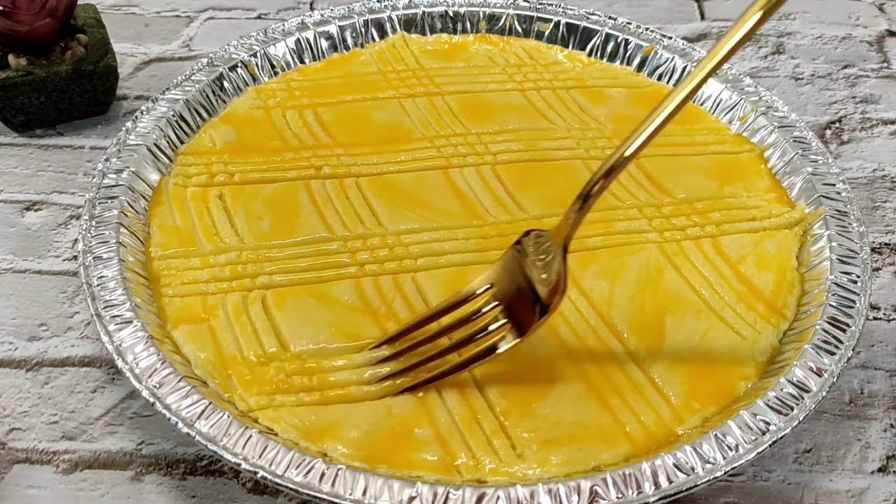 Dutch Butter Cake [3 ingredient recipe] Boterkoek