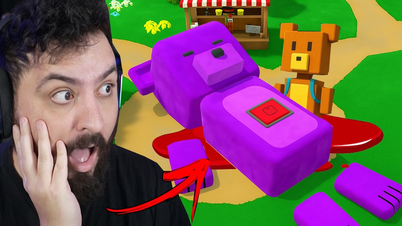 SUPER BEAR ADVENTURE Achei o BOTÃO SECRETO do MAPA PROIBIDO DOS URSOS… SEGREDO ESCONDIDO!