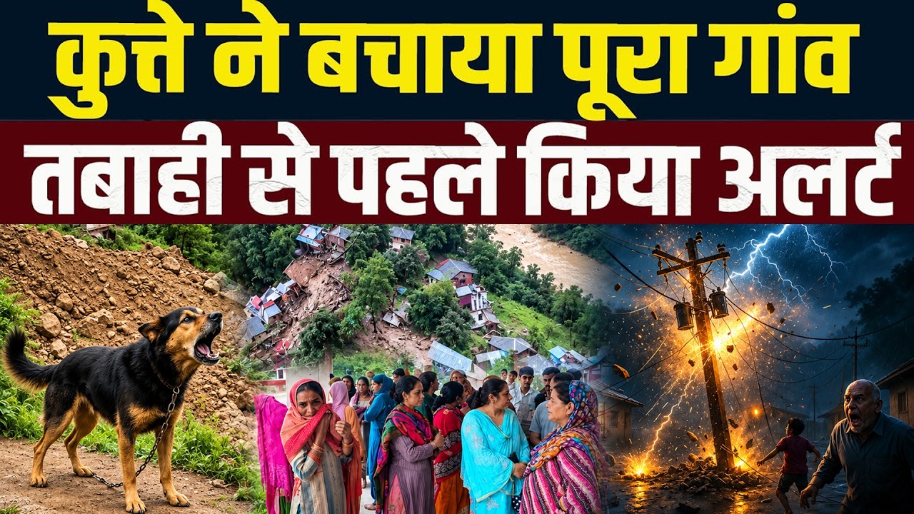 Himachal में चमत्कार: कुत्ते ने बचाया गांव, 50 जिंदगियां कर रहीं शुक्रिया: 3 हीरोज ने बदली कहानी