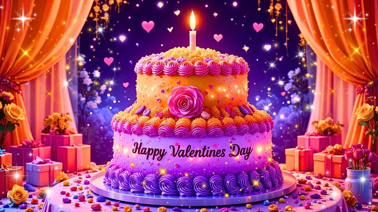 Happy Birthday Song 2026 🎂💖 Valentine,s Day