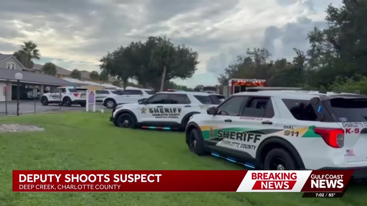 No deputies shot after deputy shoots suspect on Saxony Circle in Deep Creek