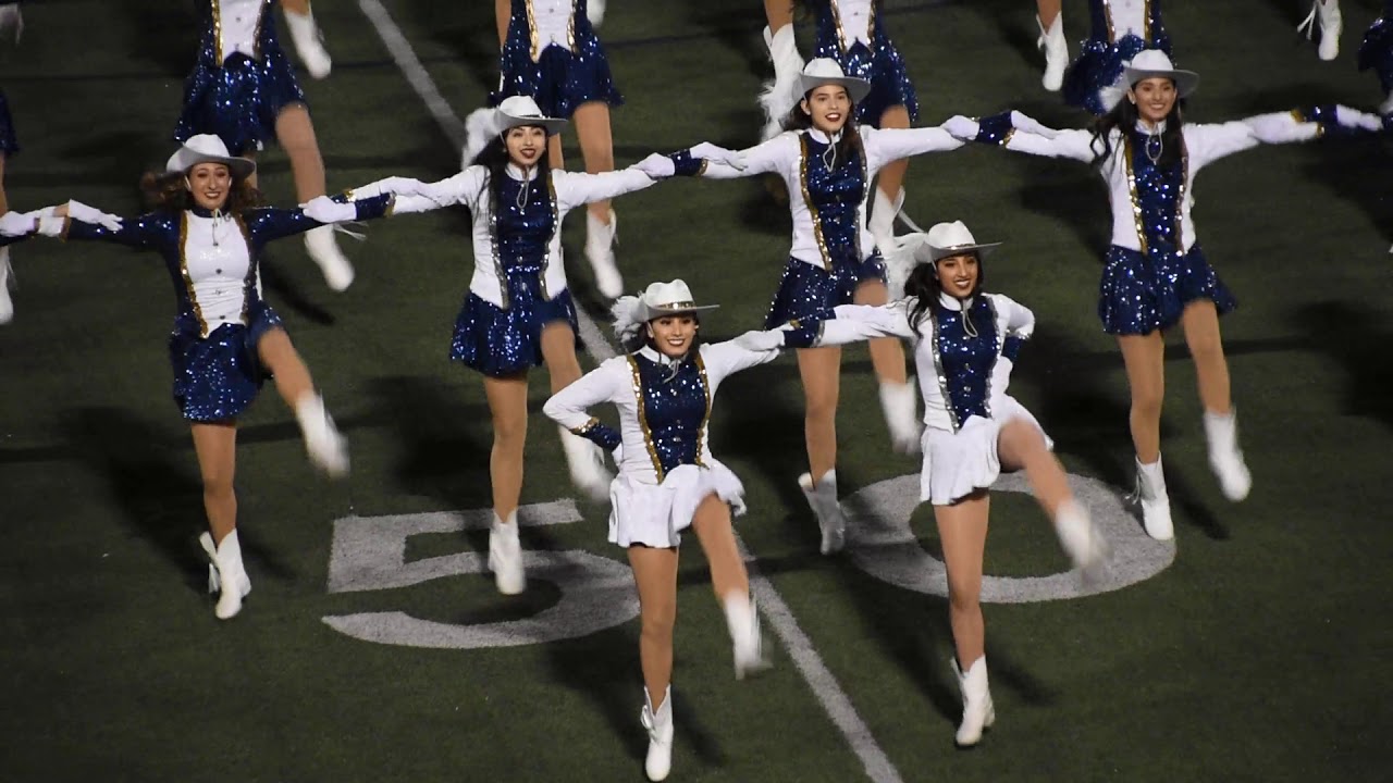 Eastwood Trooperettes Halftime performance EHS vs Americas 2019