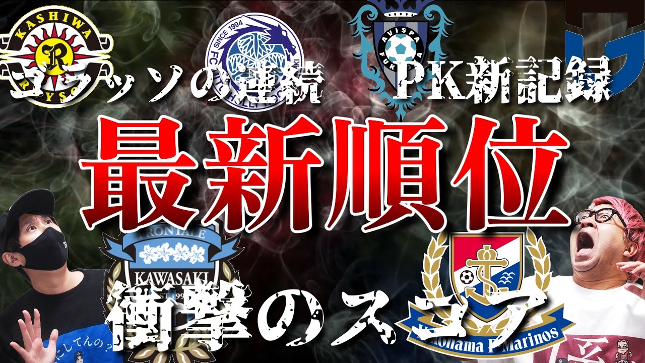 【川崎重症...】J1第8節の振り返りと最新順位を紹介【Jリーグ】