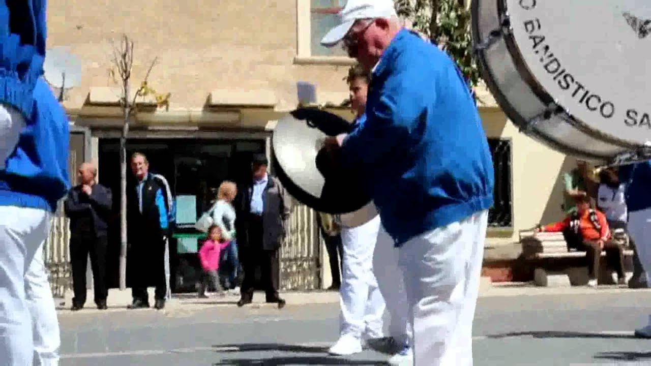 Il mitico Rosario Turdò, maestro di piatti della banda Città di San Salvo.