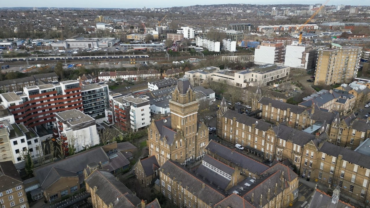 Ladbroke Grove, London from Above - 4K Drone Footage