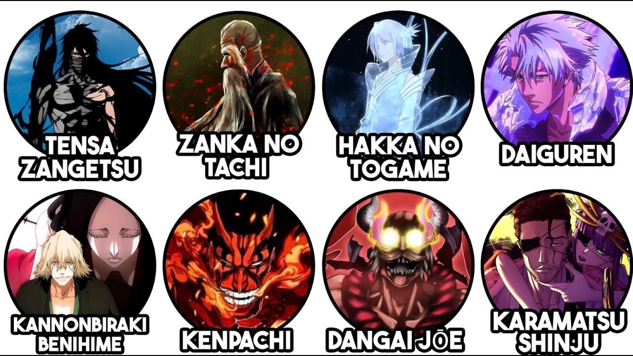 ALL 32 Bankai in Bleach Explained in 43 Minutes!