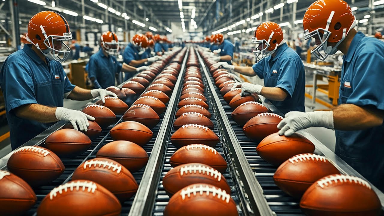 How NFL Footballs Are Made?