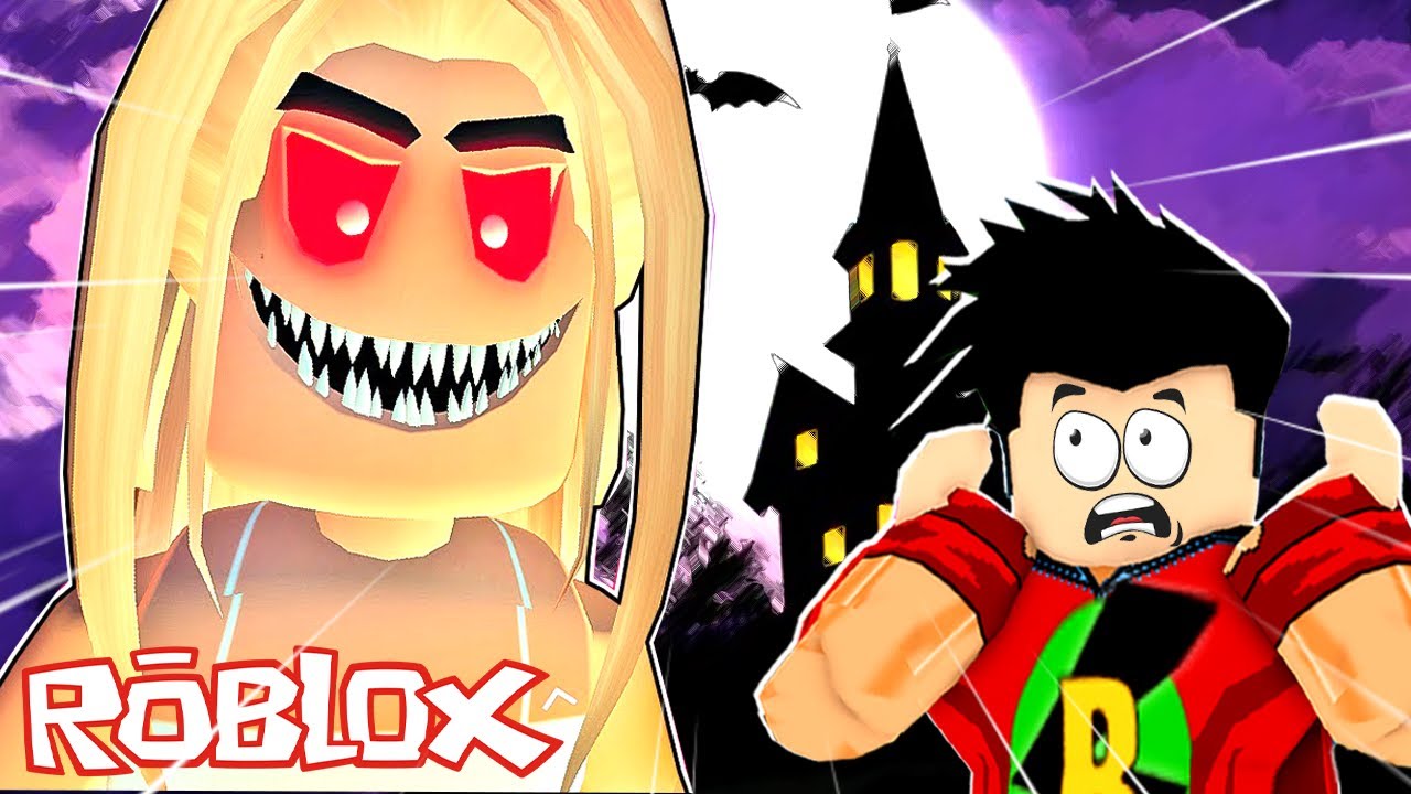KÖTÜ KIZ BENİ KOVALADI!! 😱 Roblox Escape Escape Evil Crush Obby!