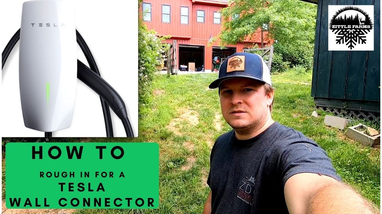 Tesla Wall Connector Rough In